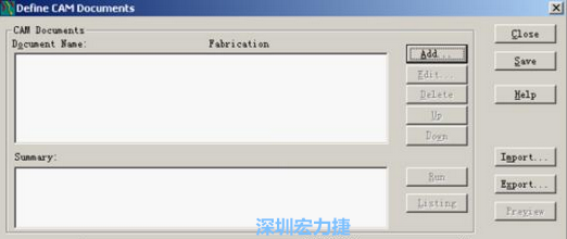 至此文件也已分析完及做了相應的優化和調整，接著可以按Alt+F、C打開CAM輸出窗口。